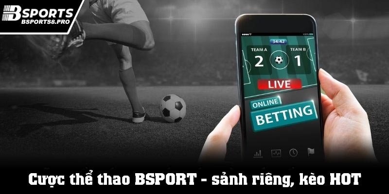 Cá cược thể thao Bsports - Sảnh riêng, kèo cực HOT