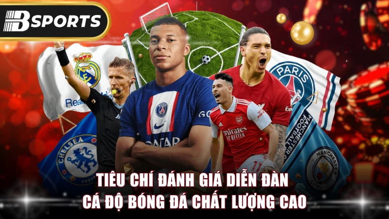 Tiêu chí đánh giá diễn đàn cá độ bóng đá chất lượng cao